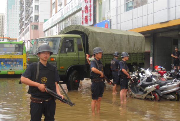 駐海口市城市警察支隊安保服務(wù)