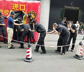 進行消防應(yīng)急演練